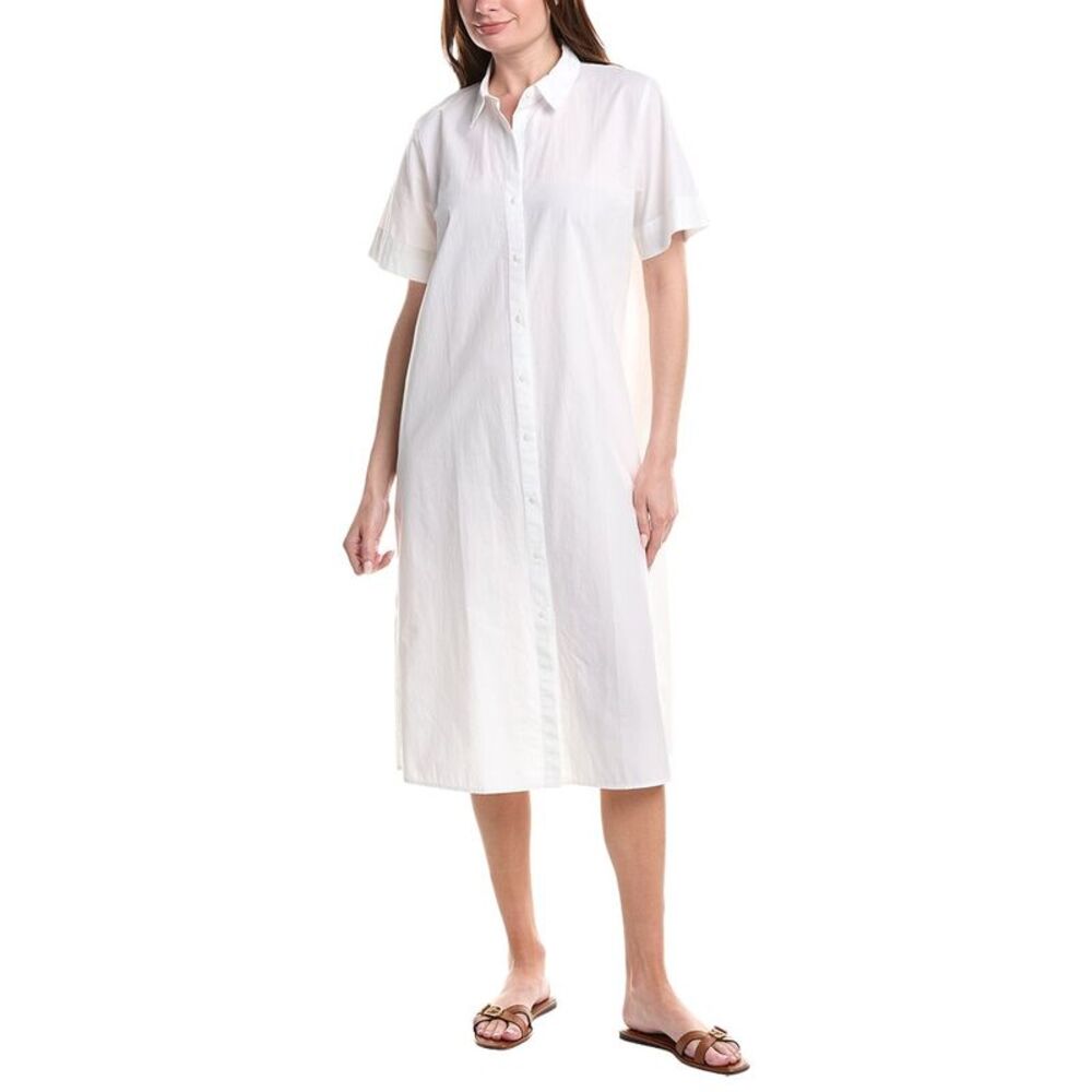 Eileen Fisher Womens  Classic Collar Dress